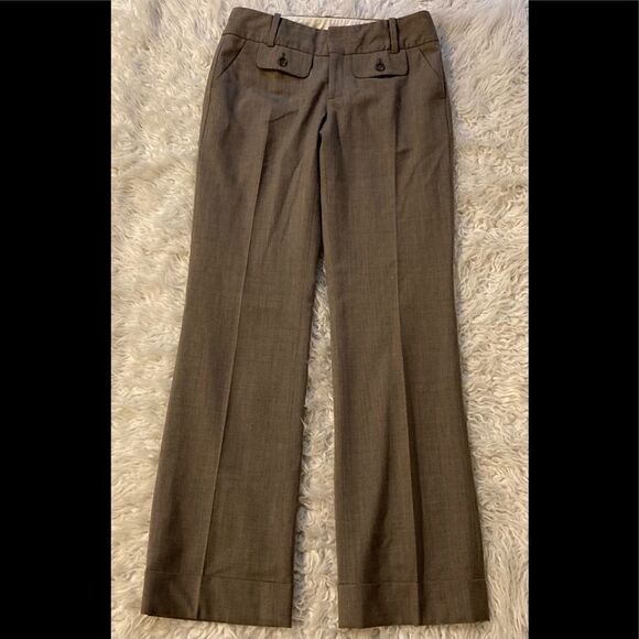 Banana Republic Brown wool pants Size 2 - Picture 2 of 7